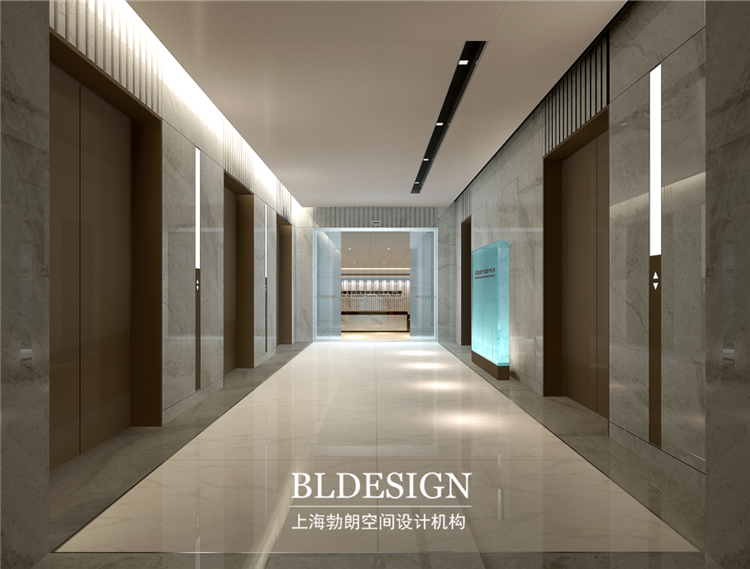 寰亞投資擔(dān)保有限公司辦公設(shè)計(jì)-電梯間