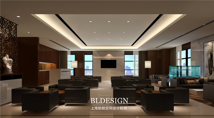 寰亞投資擔(dān)保有限公司辦公設(shè)計(jì)-休息廳