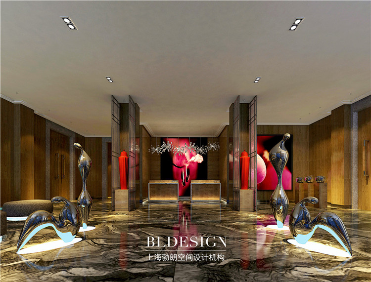 艾趣精致酒店酒店設計方案-大堂