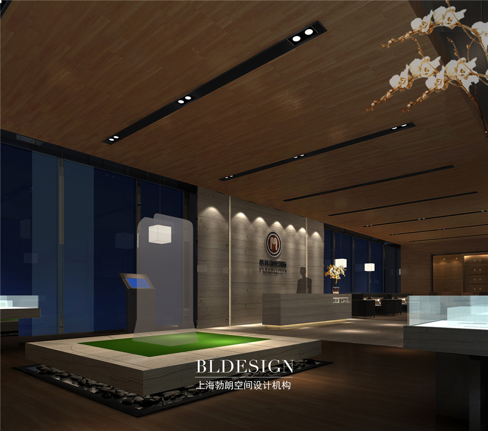 鄭州格林融熙國(guó)際銷售中心設(shè)計(jì)-銷售中心沙盤區(qū)