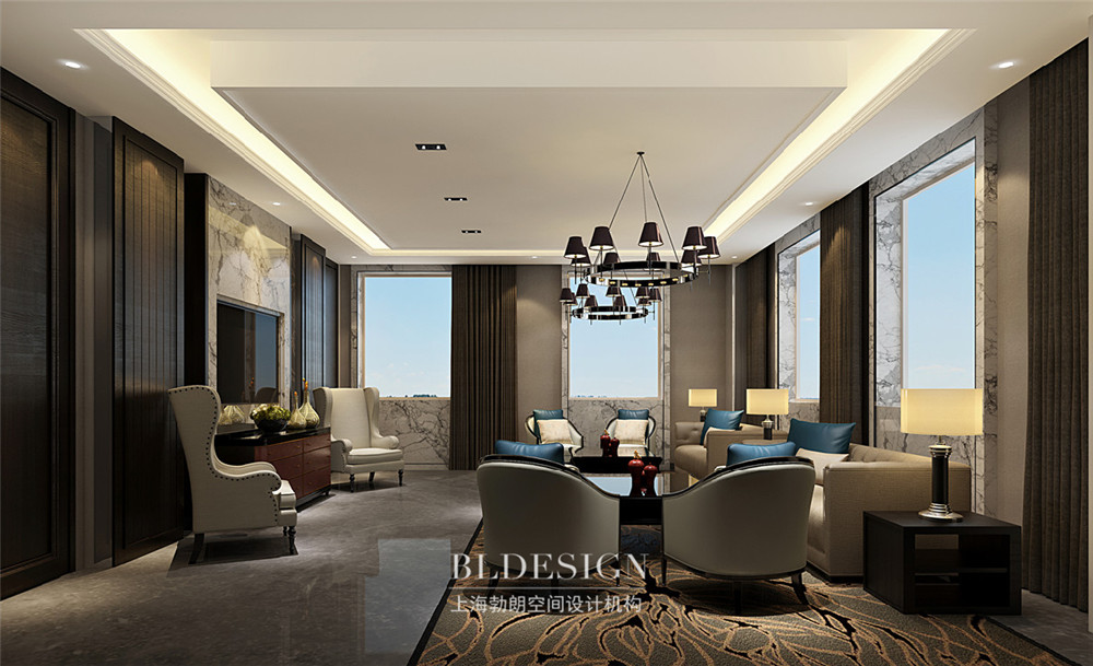 龍脈莊園私人會所設(shè)計方案-商務(wù)會所包間