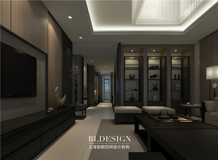 周氏雅居·簡(jiǎn)約中式豪宅設(shè)計(jì)-豪宅大廳