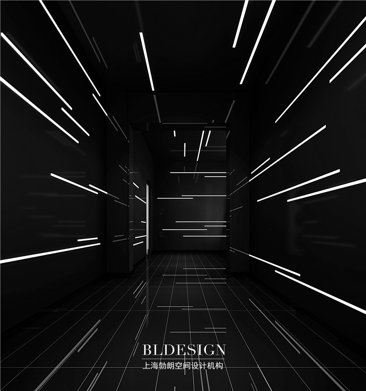 維納斯主題音樂會所設(shè)計效果圖-ktv走廊方案