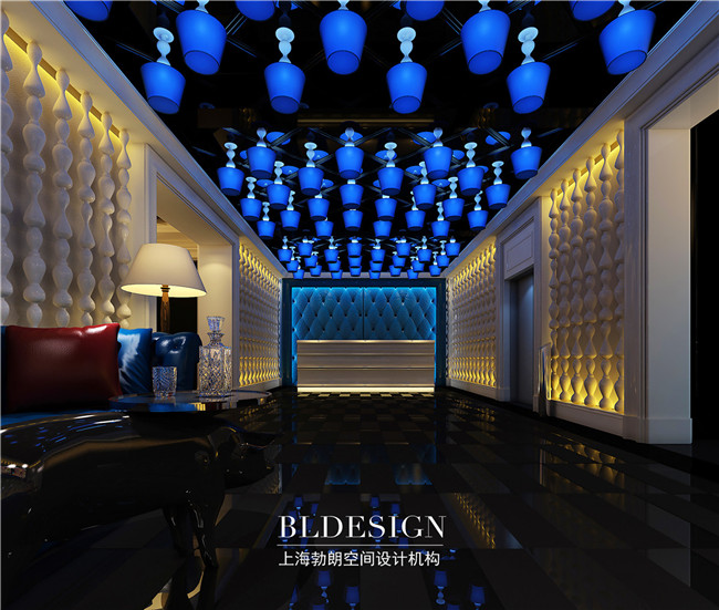 維也納量販式KTV設計說明-大廳效果圖