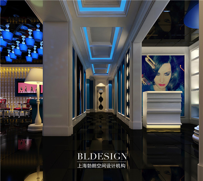 維也納量販式KTV設計說明-走廊效果圖