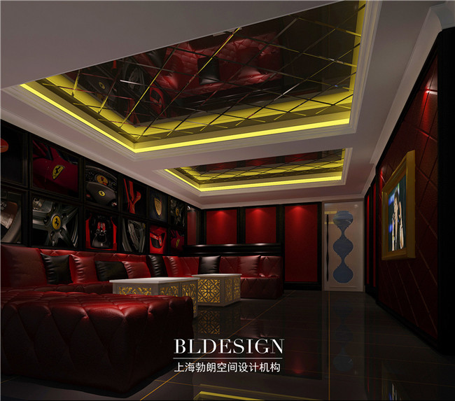 維也納量販式KTV設計說明-法拉利豪華大包效果圖