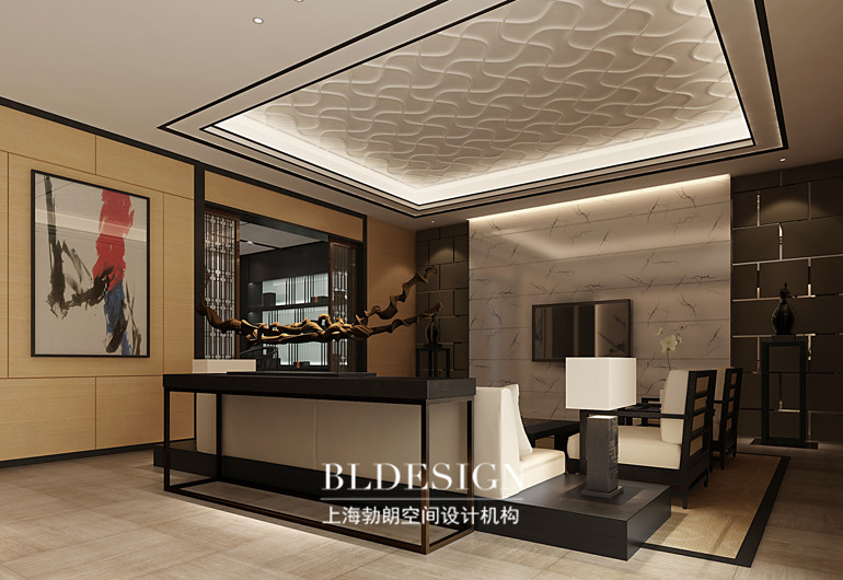 雅然·簡約中式豪宅設(shè)計-豪宅客廳