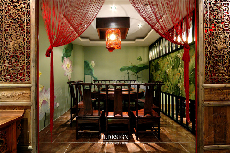 望江南主題餐廳設(shè)計案例-包間設(shè)計