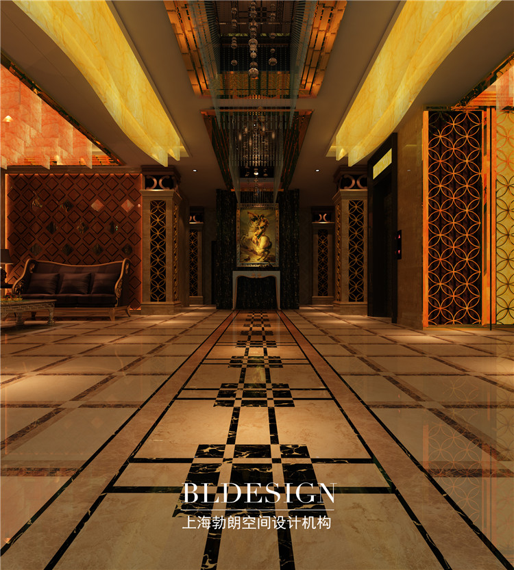 皇督音樂娛樂會(huì)所設(shè)計(jì)方案-大廳效果圖