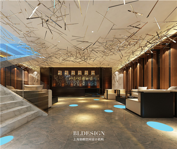 水浴海天洗浴中心設(shè)計方案-男浴區(qū)效果圖