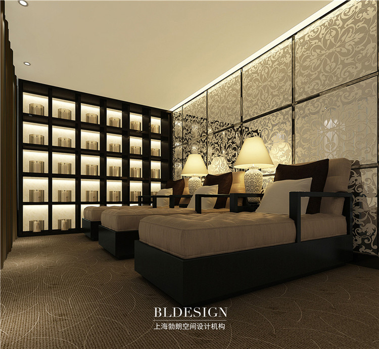 水浴海天洗浴中心設(shè)計方案-VIP客房效果圖