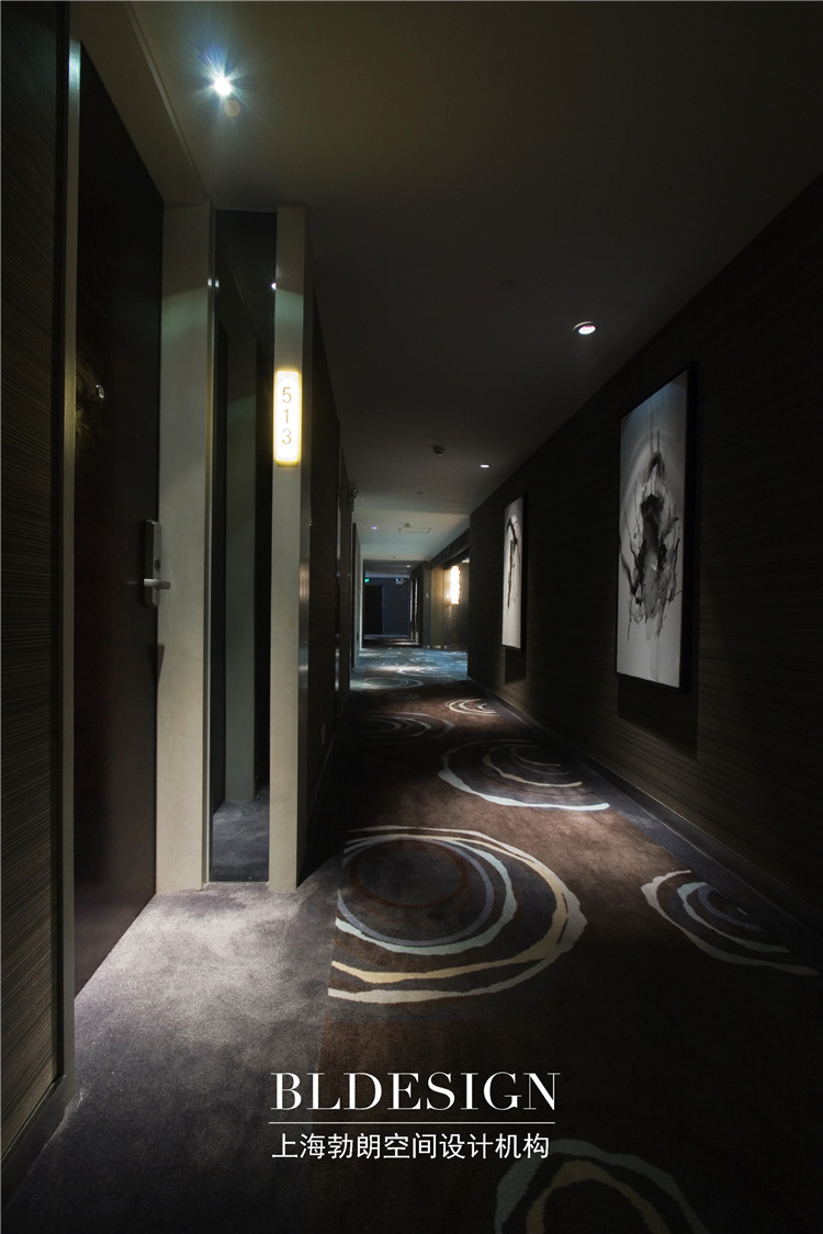 水域天成CEO洗浴會所設(shè)計案例-洗浴會所客房走廊方案