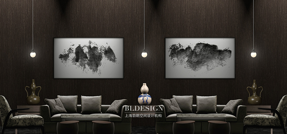 河南華邑高端商務(wù)會所設(shè)計說明-會所商務(wù)洽談間