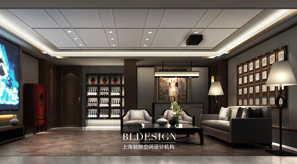 茶緣·商務(wù)會(huì)所設(shè)計(jì)說明-會(huì)所影視廳