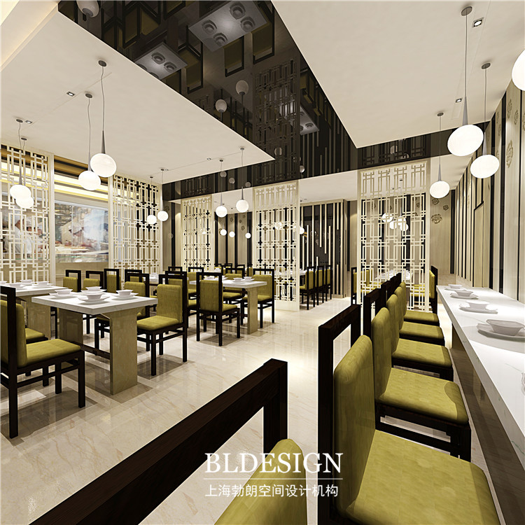 山東青島餃子店設(shè)計(jì)-餐館裝修設(shè)計(jì)