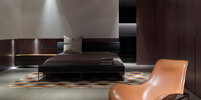 沉穩(wěn)大氣的現(xiàn)代風(fēng)格別墅設(shè)計(jì)說(shuō)明-臥室方案