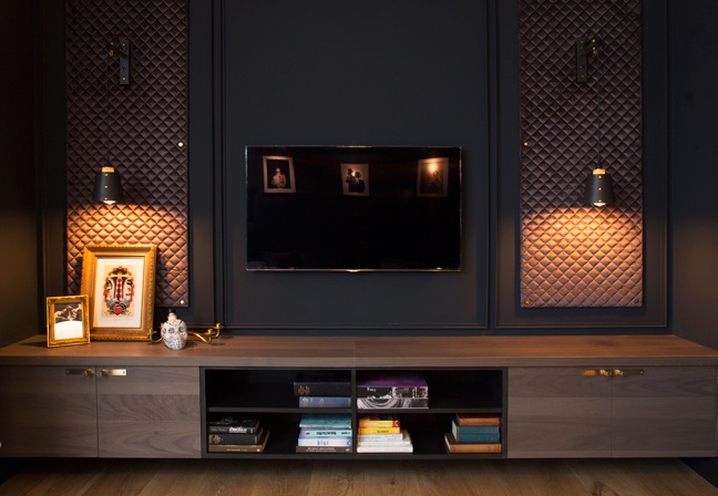 英倫風(fēng)情聯(lián)排別墅客廳設(shè)計(jì)欣賞