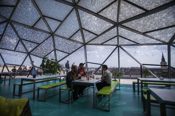 國外時尚特色辦公室設計-休息區(qū)設計