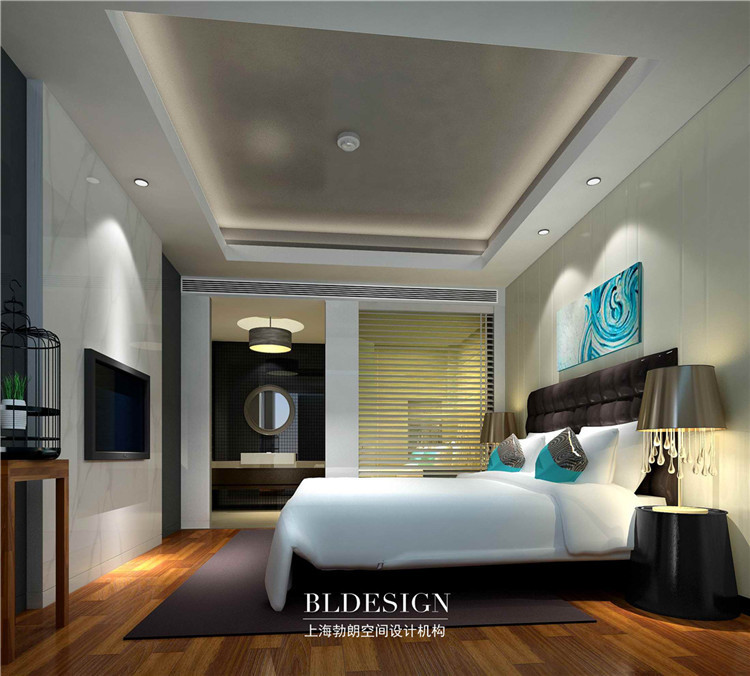 蘭亭驛站精品酒店豪華套房臥室設(shè)計(jì)