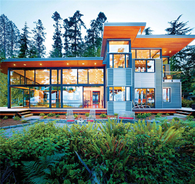 臨水而居  開闊的現(xiàn)代風(fēng)格豪宅別墅設(shè)計方案欣賞