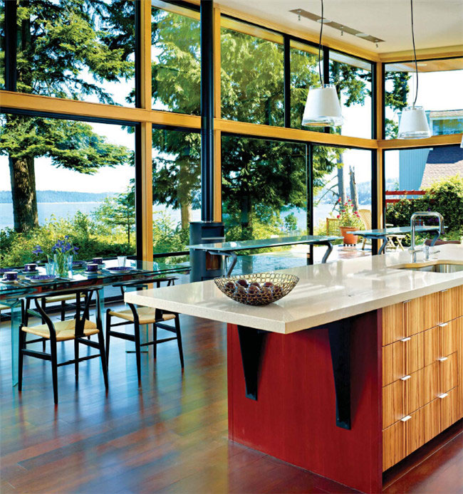 現(xiàn)代風(fēng)格別墅豪宅廚房餐廳設(shè)計方案