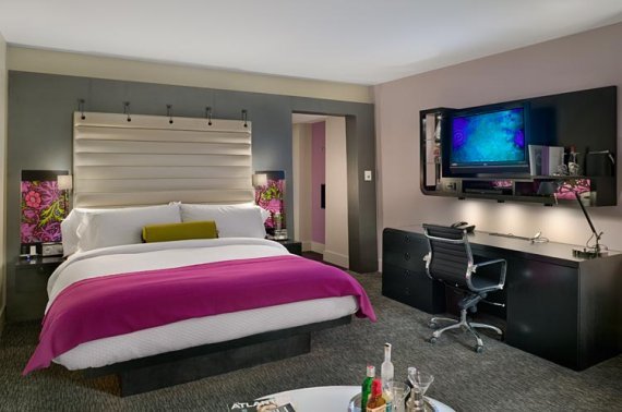 亞特蘭大W精品酒店客房設計