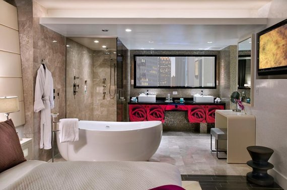 亞特拉大精品酒店客房衛(wèi)生間設計