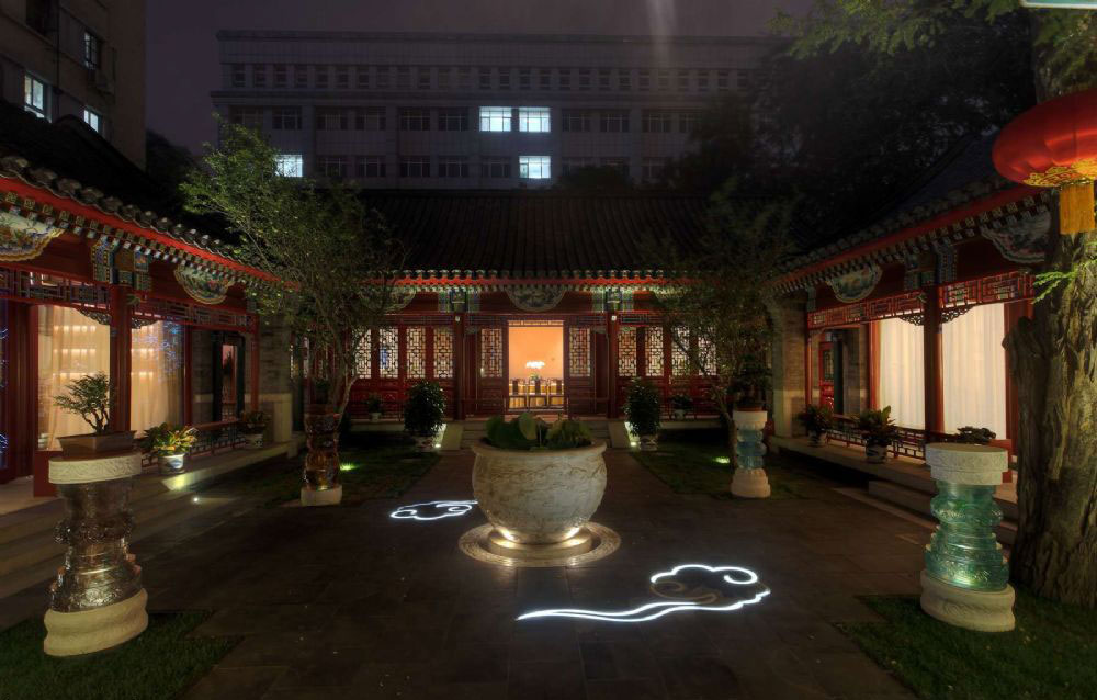 北京老四合院中式商務(wù)會所設(shè)計方案