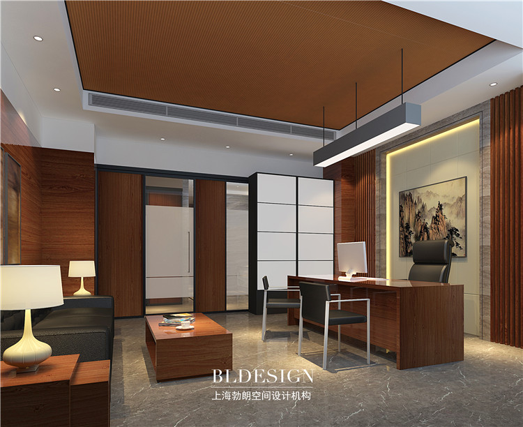 河南商丘國投中亞企業(yè)經(jīng)理辦公室設(shè)計方案