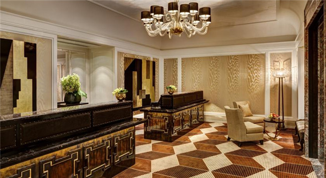 紐約宮奢華精品酒店大堂設(shè)計方案