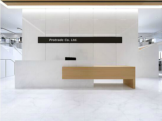 利落簡約大氣  貿(mào)易公司辦公室裝修設(shè)計(jì)