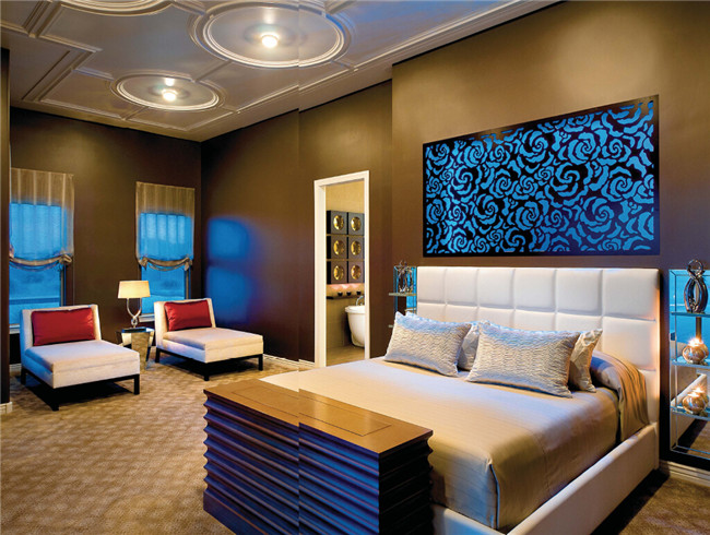 經(jīng)典美式別墅臥室設(shè)計方案