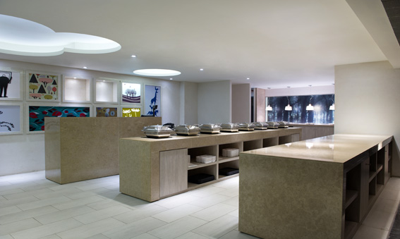 綠色用餐空間   臺灣自然主題餐廳設(shè)計案例