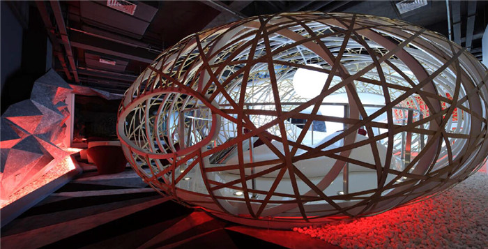 宇宙主題售樓中心VIP室設計效果圖