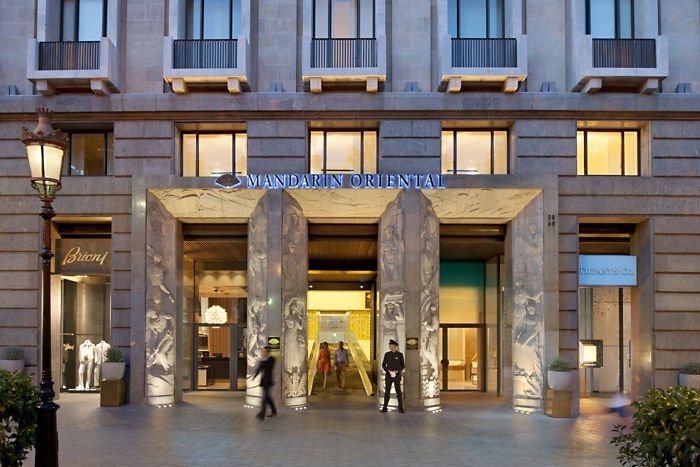 巴塞羅那文華東方奢華酒店外觀設(shè)計