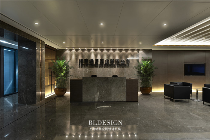 河南通用實(shí)業(yè)有限公司辦公室 迎賓臺(tái)設(shè)計(jì)