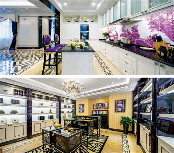 低調(diào)奢華的別墅開放式廚房設(shè)計案例