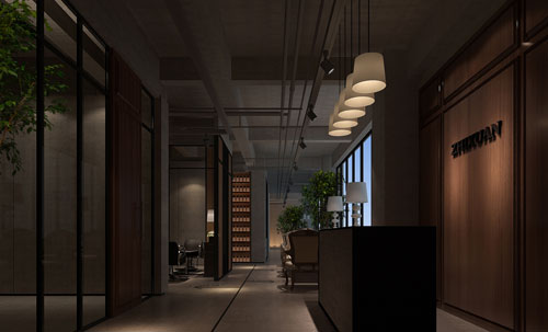 焦作芝炫發(fā)型會所設計效果圖