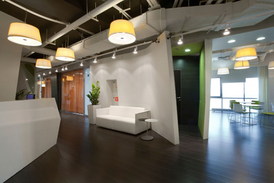 俄羅斯Yandex辦公室規(guī)劃設計