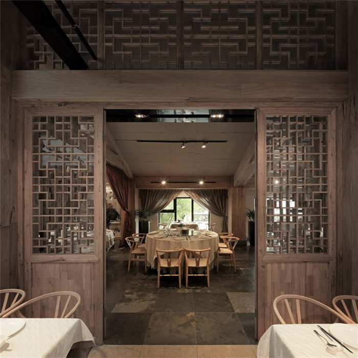 中式烤鴨店設(shè)計效果圖