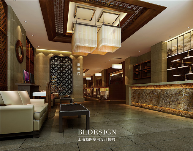 鄭州進(jìn)家門(mén)特色餐廳設(shè)計(jì)效果圖