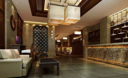 鄭州進家門特色餐廳設計效果圖