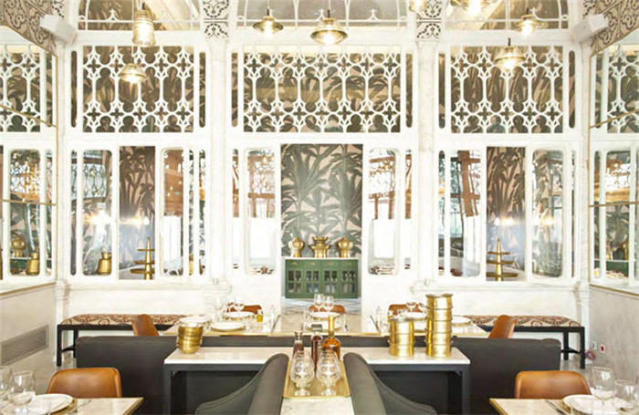 優(yōu)雅浪漫的法式餐廳設(shè)計效果圖