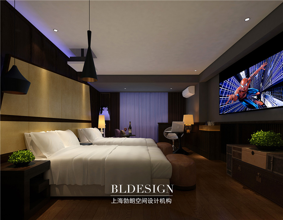 好萊塢文化主題酒店客房設(shè)計(jì)