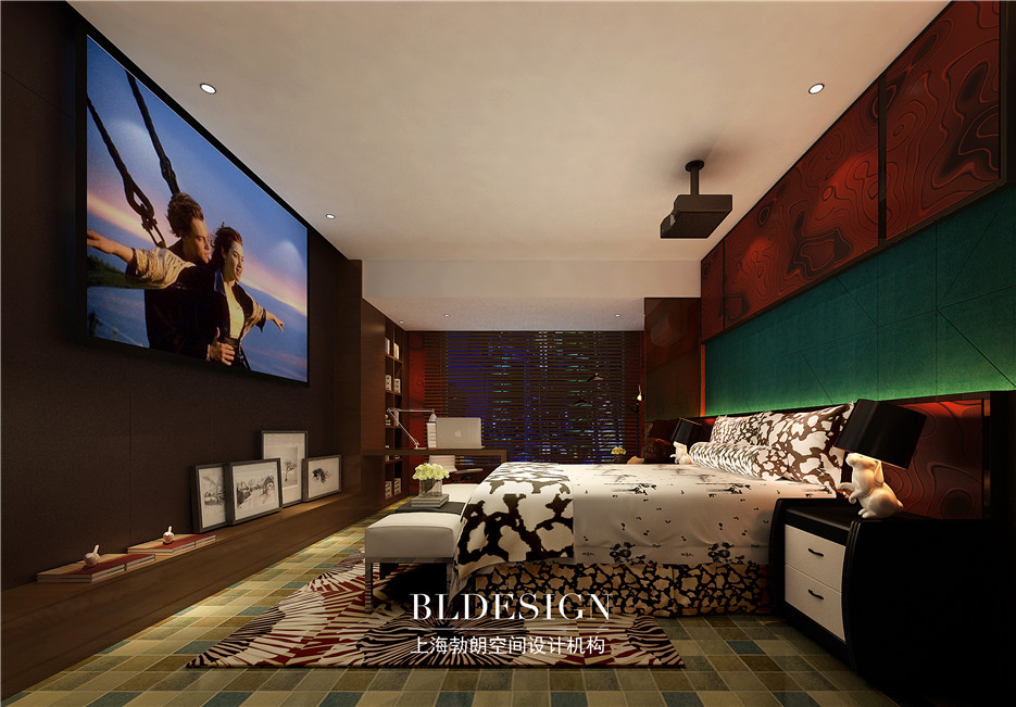 鄭州萊酒店情侶客房設(shè)計(jì)效果圖
