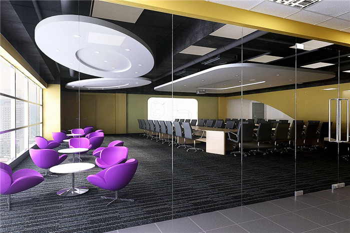 時尚會議室設(shè)計效果圖