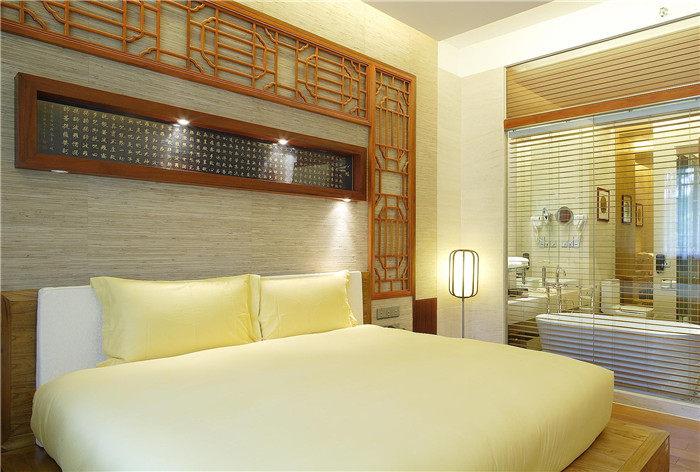 靜謐的酒店客房設計