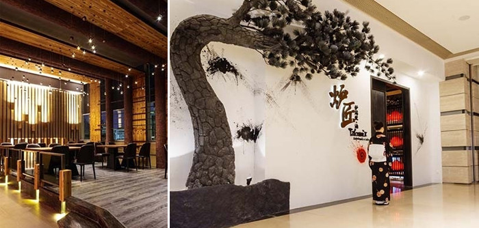 水墨主題餐廳設(shè)計