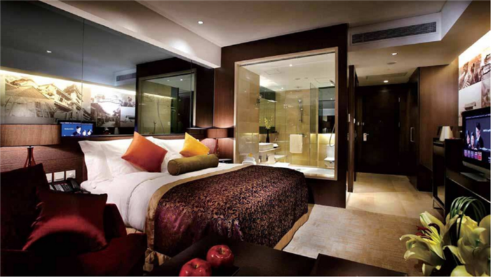 酒店客房設計效果圖