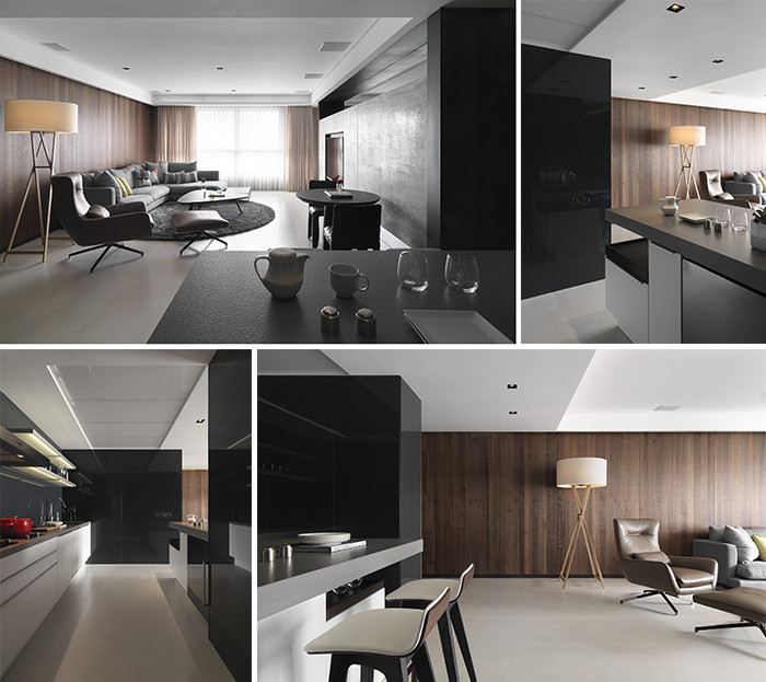 簡約休閑風格別墅客廳設計方案